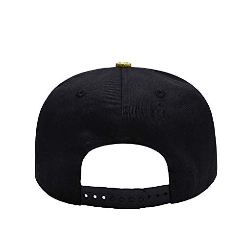 One Piece Character Cosplay Snapback Hat, Skull Skeleton Baseball Cap, One Piece Black, One Size