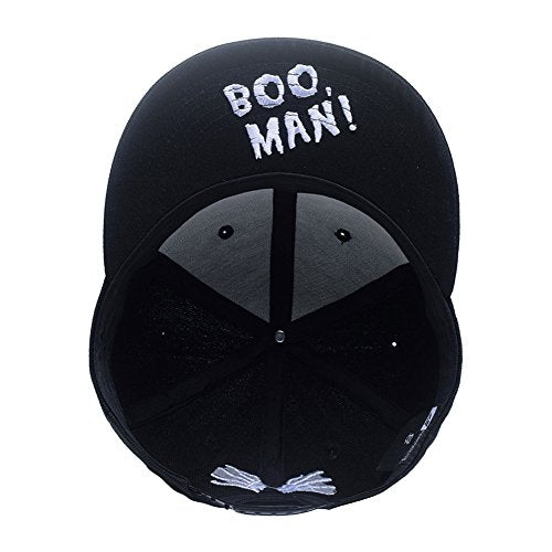 One Piece Character Cosplay Snapback Hat, Skull Skeleton Baseball Cap, One Piece Black, One Size