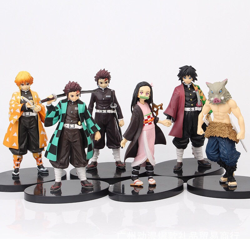 VIP Link Demon Slayer Fairy Tail My Hero Academia Anime Figures Kimetsu no  Yaiba Tanjirou Zenitsu Bakugou Denji Action Figure