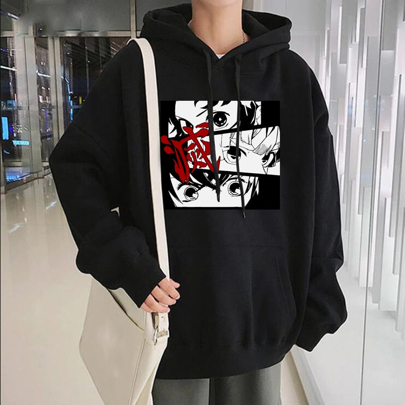 Sudadera Demon Slayer Cómic Anime Cosplay Kimetsu No Yaiba