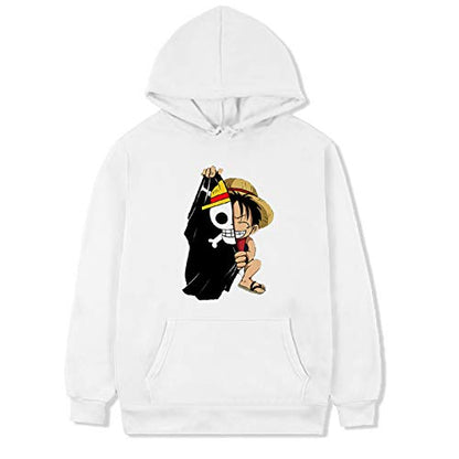 One Piece Anime Hoodie Pullover Printed Sweatshirt Costume Clothing Unisex