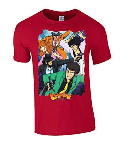 Lupin The 3rd Anime Unisex T-Shirt White
