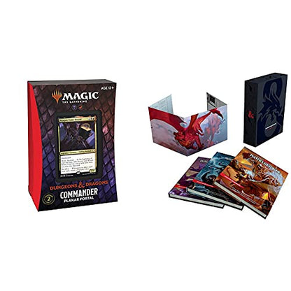 Magic: The Gathering Adventures in The Forgotten Realms Commander Deck – Planar Portal (Red-Black)