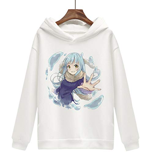 FunStation Top for Anime That Time I Got Reincarnated as a Slime Rimuru Pullover Sweatshirt Hoodie
