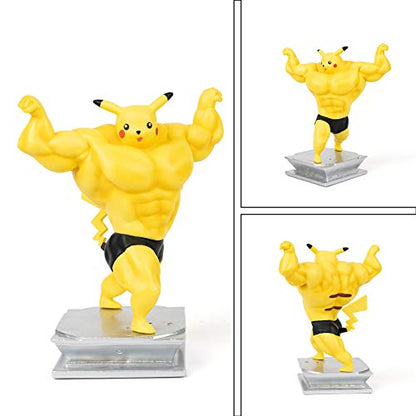 Anime Action Figure Bodybuilding Series Collection PVC 7 "