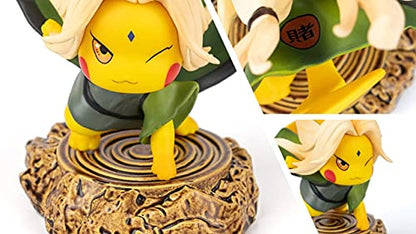 Pikachu Naruto Action Figures Anime Figure Statues Collection