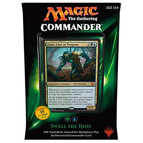 Magic: The Gathering MTG Commander 2015 Edition Swell The Host Green Blue Deck New Sealed