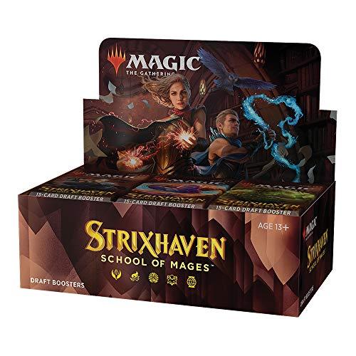 Magic The Gathering Strixhaven Draft Booster Box | 36 Packs (540 Magic Cards)