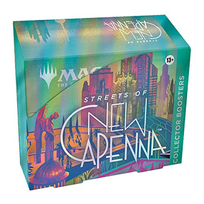 Magic: The Gathering Streets of New Capenna Collector Booster Box | 12 Packs + 1 Box Topper (181 Magic Cards)