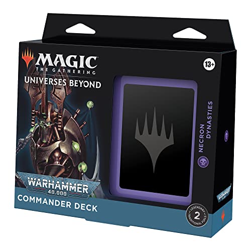 Magic: The Gathering Universes Beyond: Warhammer 40,000 Commander Deck – Necron Dynasties