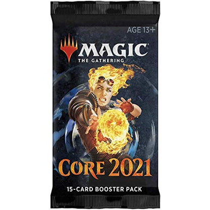 Magic The Gathering C75030000 Magic: The Gathering-2021 Core Set Draft Booster