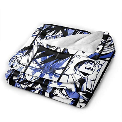 My Hero Academia Collage Anime Bakugo Katsuki Fleece Throw Blanket