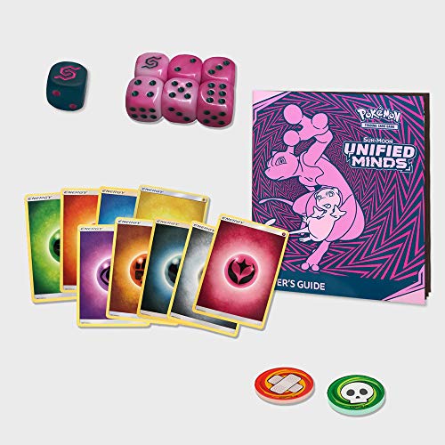 Pokemon TCG: Sun & Moon—Unified Minds Elite Trainer Box | 8 Booster Pack | A Collector's Box, Multicolor