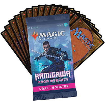 Magic The Gathering Kamigawa: Neon Dynasty 3-Booster Draft Pack | 45 Magic Cards