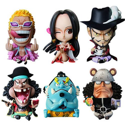 One Piece Figure Donquixote Doflamingo, Jinbe, Dracule, Mihawk, Boa·Hancock Figure
