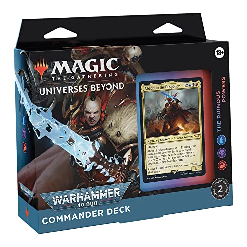 Magic: The Gathering Universes Beyond: Warhammer 40,000 Commander Deck – The Ruinous Powers