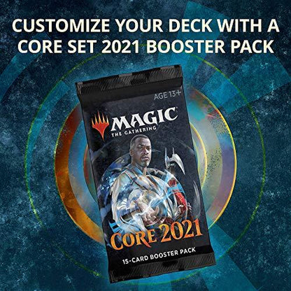 Magic: The Gathering Teferi Timeless Voyager Planeswalker Deck | Core Set 2021 (M21) | 60 Card Starter Deck
