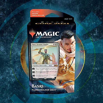 Magic: The Gathering Basri Ket, Devoted Paladin Planeswalker Deck | Core Set 2021 (M21) | 60 Card Starter Deck