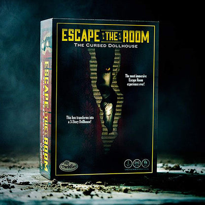 Think Fun Escape The Room The Cursed Dollhouse – an Escape Room Experience in a Box for Ages 13 and Up (7353)