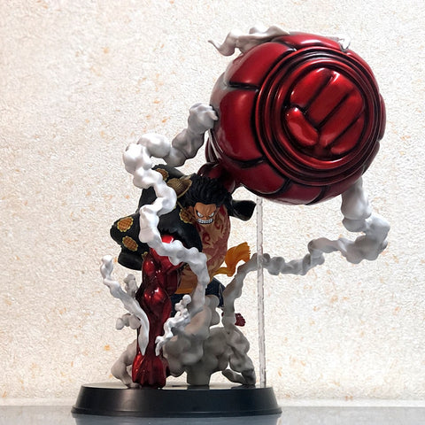 25cm One Piece GK Action Figure Super Giant Ape King Gear Fourth Luffy  Anime Figurine Pvc Model Decoration Luffy Figure Toy