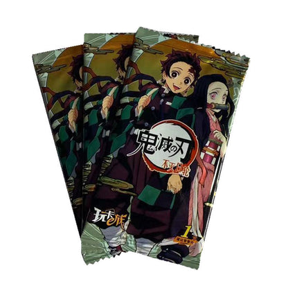 Demon Slayer Card TCG Game Letters Cards Table Toys For Family Children Christmas Gift
