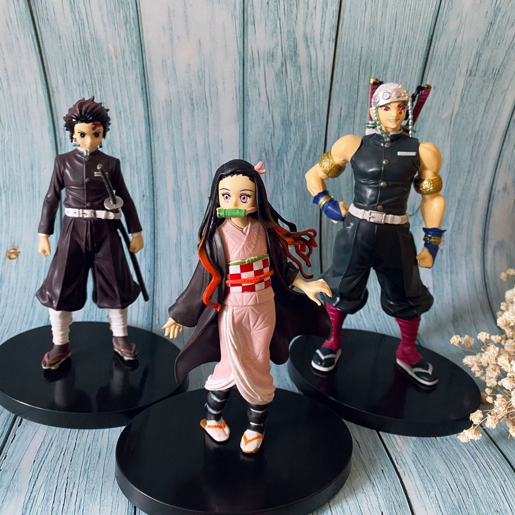 VIP Link Demon Slayer Fairy Tail My Hero Academia Anime Figures Kimetsu no  Yaiba Tanjirou Zenitsu Bakugou Denji Action Figure