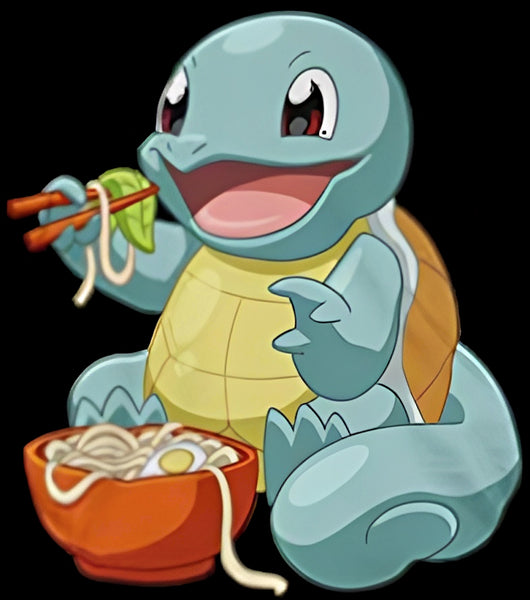 Noooo 😱 #squirtle #soup #pokemon #streetfood, By Retro Bob