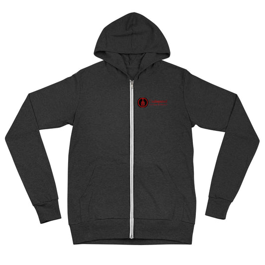 Undisputed Unisex zip hoodie