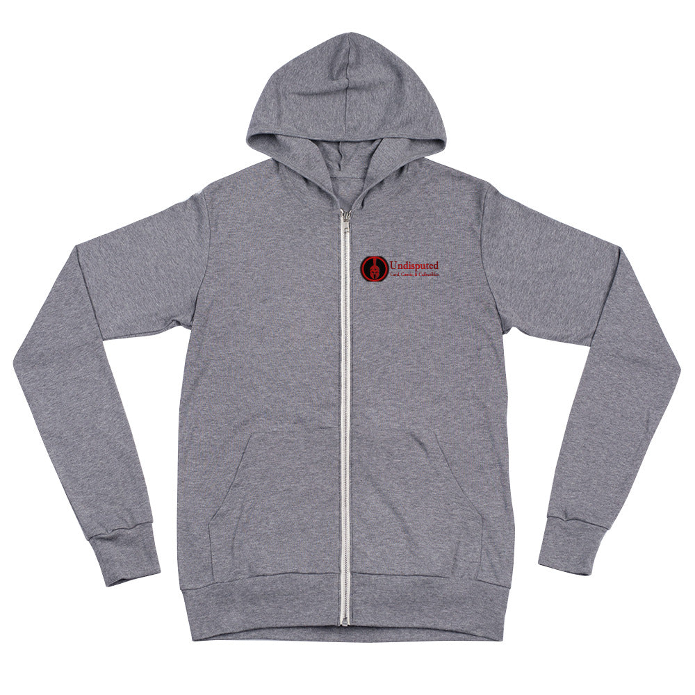 Undisputed Unisex zip hoodie